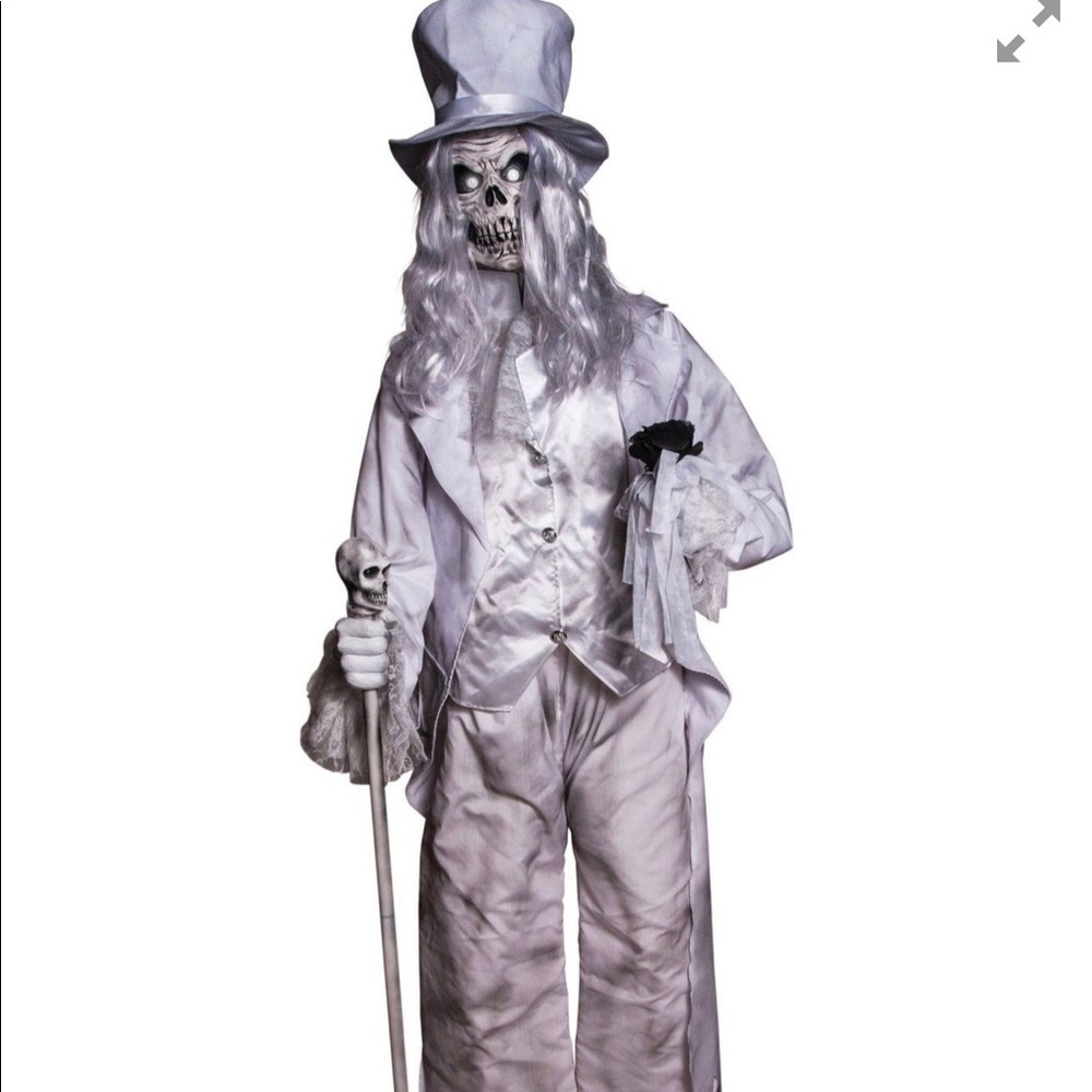 ANIMATED GHOSTLY GENTLEMAN PROP HALLOWEEN